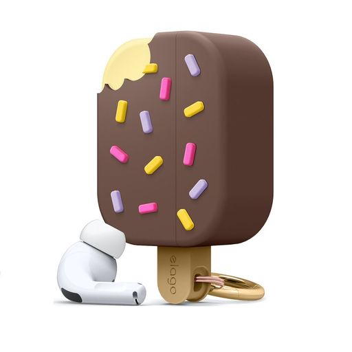 Чохол Elago Ice Cream Case Dark Brown for Airpods Pro 2nd Gen (EAPP2-ICE-DBR)