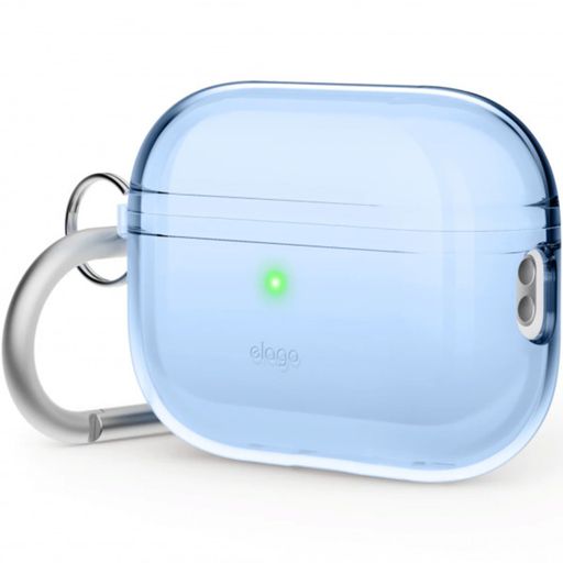 Чохол Elago Clear Hang Case Aqua Blue for Airpods Pro 2nd Gen (EAPP2CL-HANG-ABL)