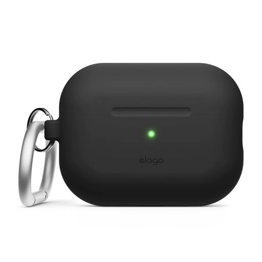Чохол Elago Silicone Hang Case Black for Airpods Pro 2nd Gen (EAPP2CSC-ORHA-BK)