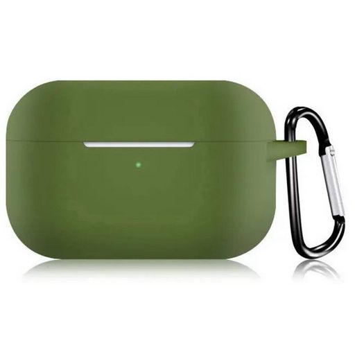 Чохол AirPods Pro2 Case (з карабіном), Dark Green