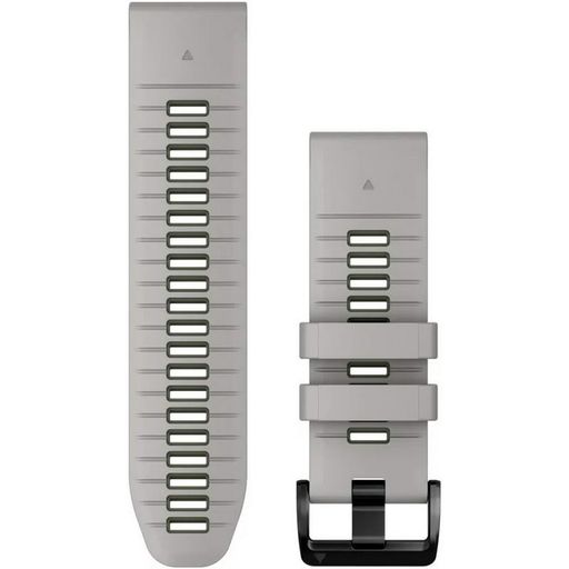 Ремінець Garmin QuickFit 26 Watch Bands Fog Grey/Moss Silicone (010-13281-08)
