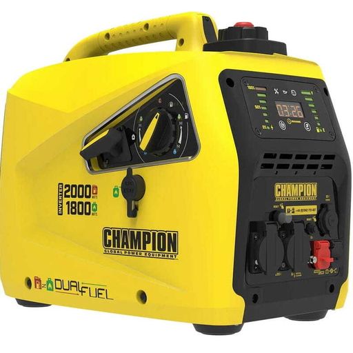 Інверторний комбінований генератор (газ-бензин) Champion C2000iS DF (82001i-DF-EU)