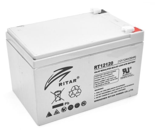 Батарея для ИБП Ritar AGM RT12120, 12V-12Ah (RT12120)