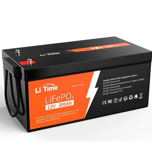 Акумулятор LiTime LiFePO4 12V300Ah, BMS 200A