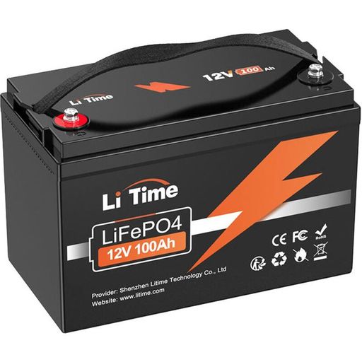 Аккумулятор LiTime LiFePO4 12V 100Ah BMS (L12V100-BASIC-4-A100)