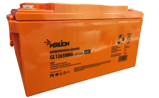 Аккумуляторная батарея MERLION GL12650M6 12 V 65 Ah
