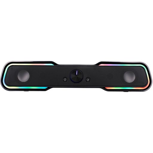 Саундбар 2E PCS101 RGB 2.0 USB Black (2E-PCS101BK)