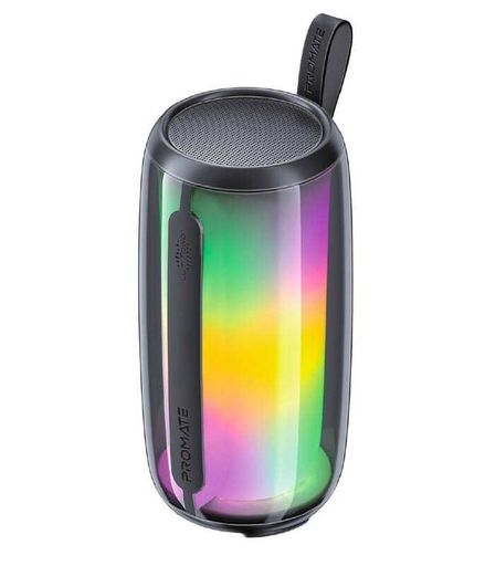 Портативная колонка Promate Lumitower 8W Black (lumitower.black)