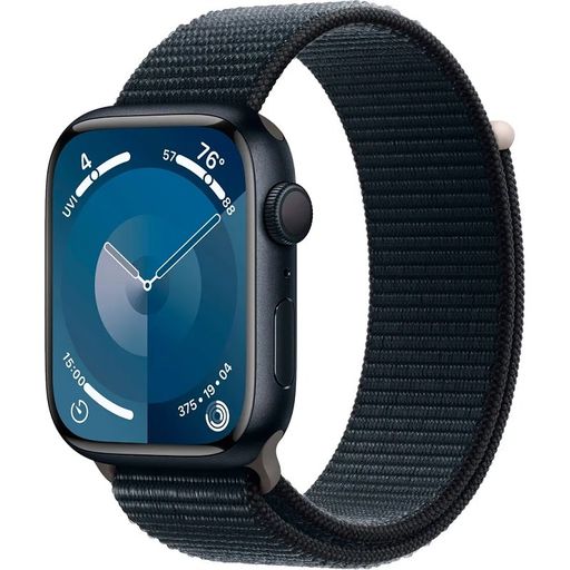 Б/У Apple Watch Series 9 GPS 45mm Midnight Aluminum Case w. Midnight S. Loop (MR9C3)