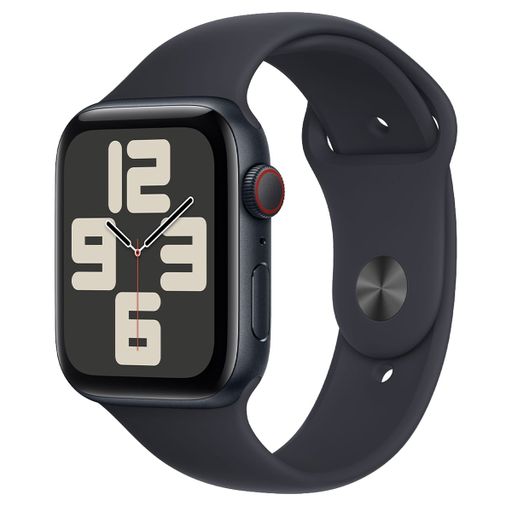 Apple Watch SE 2 GPS + Cellular 44mm Midnight Alu. Case w. Midnight Sport Band M/L (MRH73) 2023