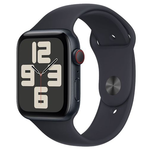 Apple Watch SE 2 GPS + Cellular 44mm Midnight Alu. Case w. Midnight Sport Band S/M (MRH43) 2023
