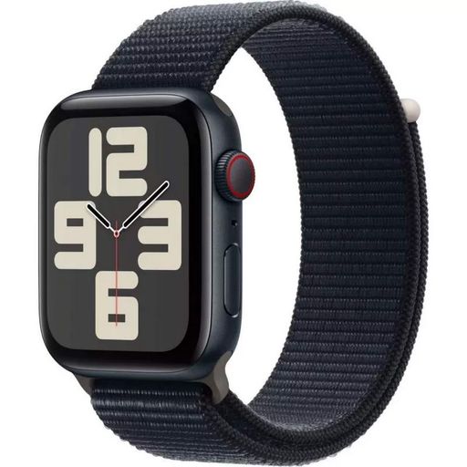 Apple Watch SE 2 2024 GPS + Cellular 40mm Midnight Aluminum Case with Midnight S. Loop (MRGD3/MRGE3)