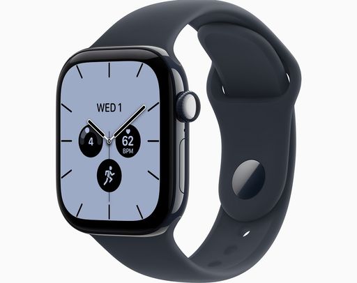 Смарт-годинник Apple Watch Series 12 GPS + Cellular 46mm Night Blue Ceramic Case with Navy Blue Sport Band M/L (MJH44)