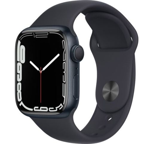 Б/У Apple Watch Series 7 GPS 41mm Midnight Aluminum Case With Midnight Sport Band (MKMX3, MKND3)