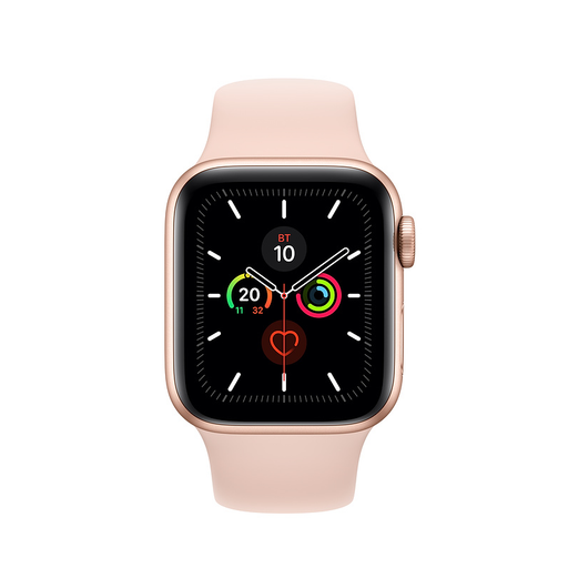 Apple Watch Series 5 40mm GPS Gold Aluminum Case with Pink Sand Sport Band (MWV72) б.у.