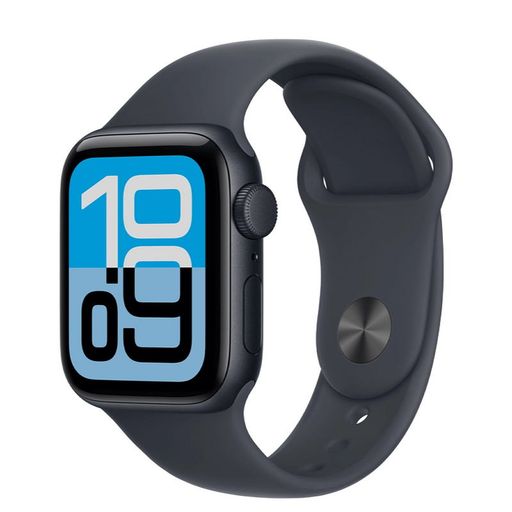 Apple Watch SE 3 GPS + Cellular 40mm Midnight Aluminum Case with Midnight Sport Band - S/M (MEP94)