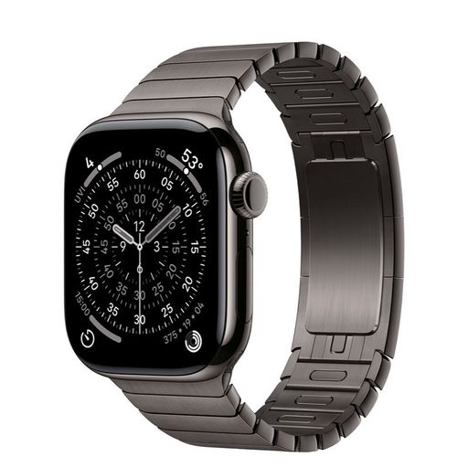 Apple Watch Series 11 GPS + Cellular 42mm Slate Titanium Case with Slate Link Bracelet (MF9K4+MXMD3)