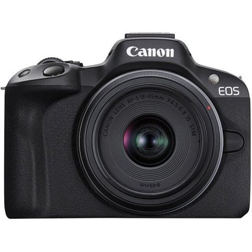 Цифрова фотокамера Canon EOS R50 + RF-S 18-45 IS STM Black (5811C033)
