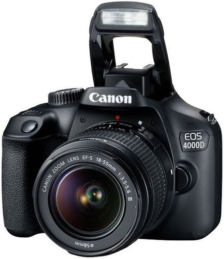 Цифровий фотоапарат Canon EOS 4000D 18-55 DC III kit (3011C004)