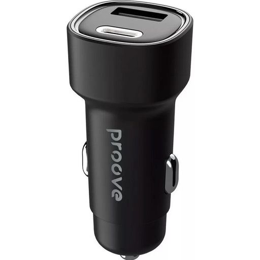 Автомобільний зарядний пристрій Proove Flash 48W (Type-C + USB) (black) (CCFL48111201)