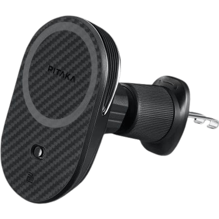 Автомобільний тримач Pitaka MagEZ Car Mount Pro 2 Qi2 Car Vent Black (CM2402N)