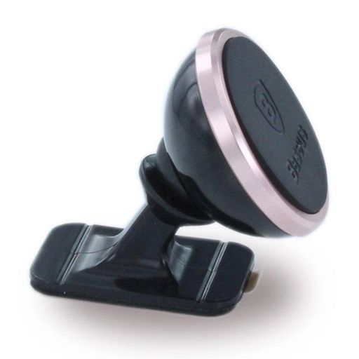 Автодержатель baseus 360-degree rotation magnetic mount paste type rose gold