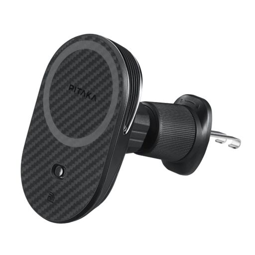 Автотримач із бездротовою зарядкою Pitaka MagEZ Car Mount Pro 2 Car Vent Black (CM2303N)