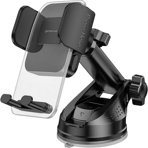 Автомобильный держатель Proove Crystal Clamp Plus Suction Type Car Mount (black) (CHCSP0000001)