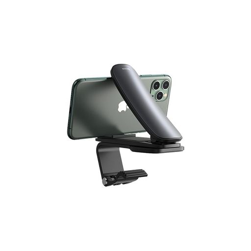 Тримач для смартфона Baseus Big Mouth Pro Car Mount (Applicable to centre console) Black