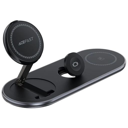 Беспроводное зарядное устройство Acefast E19 3in1 Qi2 Desktop Series (Black)