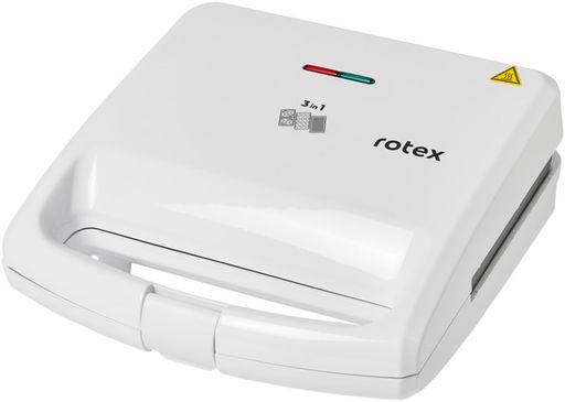 Бутербродниця Rotex RSM220-W (3 в 1)