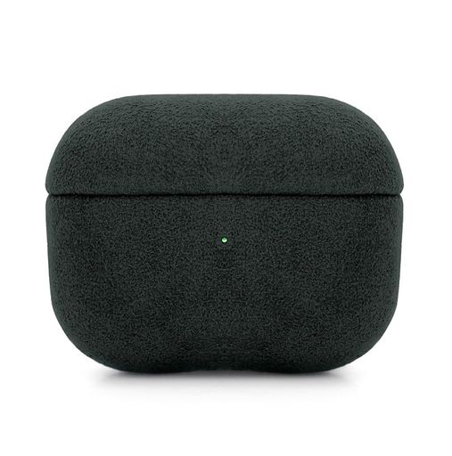 Чохол Alcantara Case for Apple for AirPods 4 з карабіном (green)