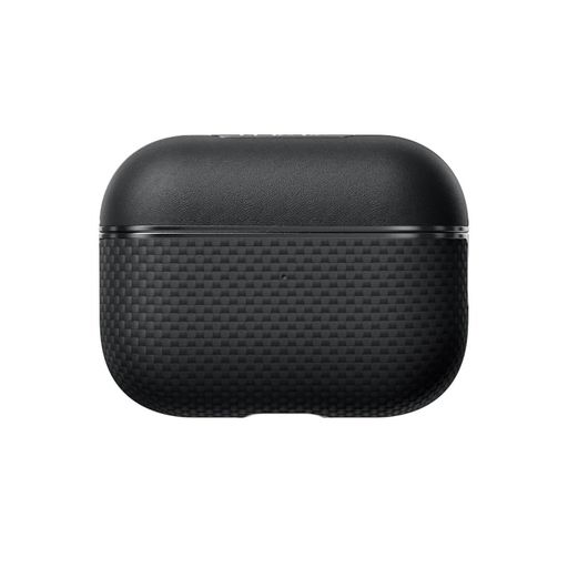 Чохол Pitaka Aramid Fiber Magnetic Case Plain Black/Grey for Airpods Pro 2nd Gen (APM2401)