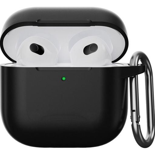 Чохол для AirPods 4 Case (з карабіном), Black