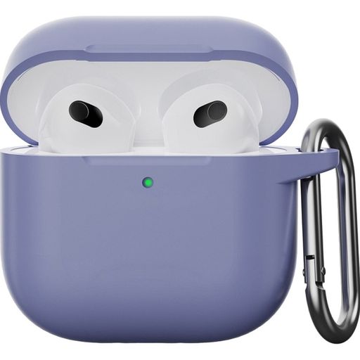 Чохол для AirPods 4 Case (з карабіном), Lavender