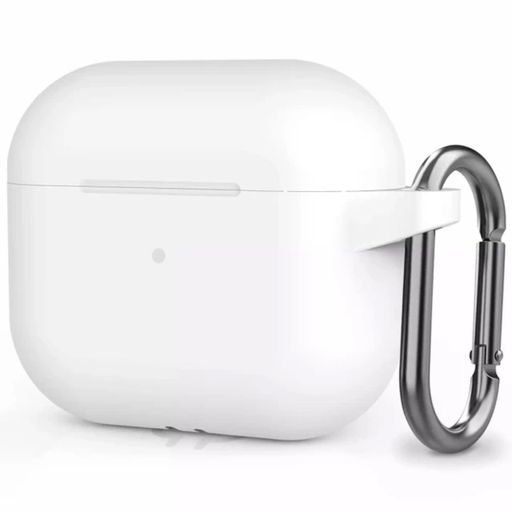 Чохол AirPods Pro2 Case (з карабіном), White