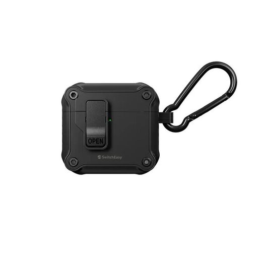Чохол Switcheasy Rugged Shield Case for AirPods 4 Black (SAPAP4345BK24)
