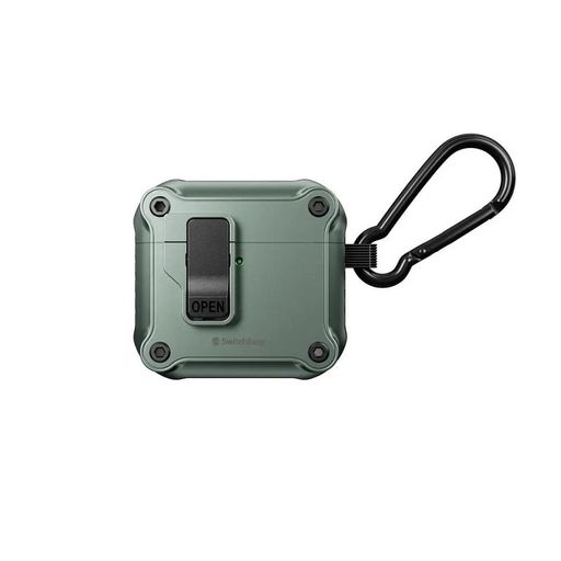 Чохол Switcheasy Rugged Shield Case for AirPods 4 Satin Green (SAPAP4345SG24)