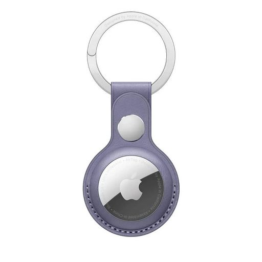 Чохол для AirTag Leather Key Ring, Purple