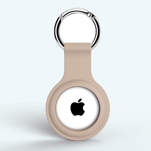 Чехол для AirTag Silicone Key Ring, Pink Sand