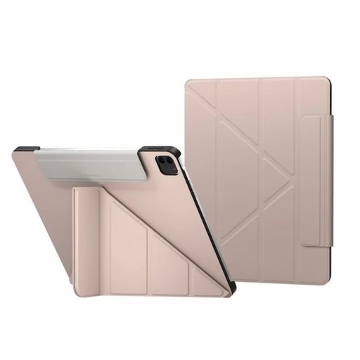 Чохол-книжка Switcheasy Origami for iPad Pro 12.9" (2022~2018), iPad Air 13" (2024) Pink Sand (GS-109-176-223-182)