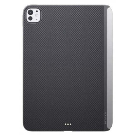 Чехол Pitaka MagEZ Case 2 Plain Black/Grey для iPad Pro 11" M4 (KPD2401P)