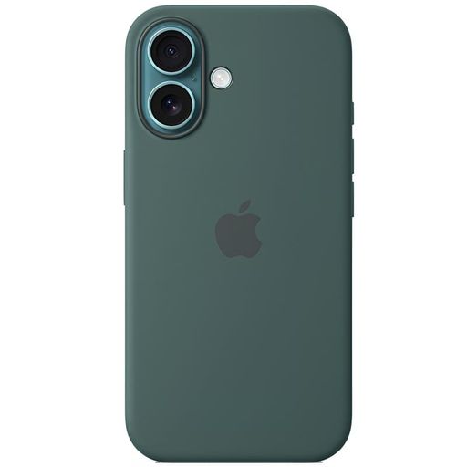 Чохол Silicone Case with MagSafe iPhone 16 plus Lake Green copi