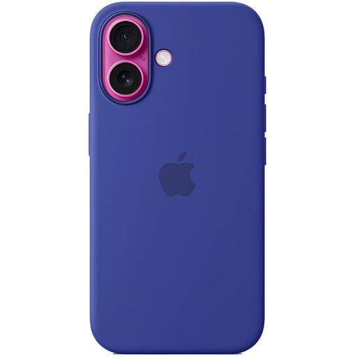 Чохол Silicone Case with MagSafe iPhone 16 plus Ultramarine copi