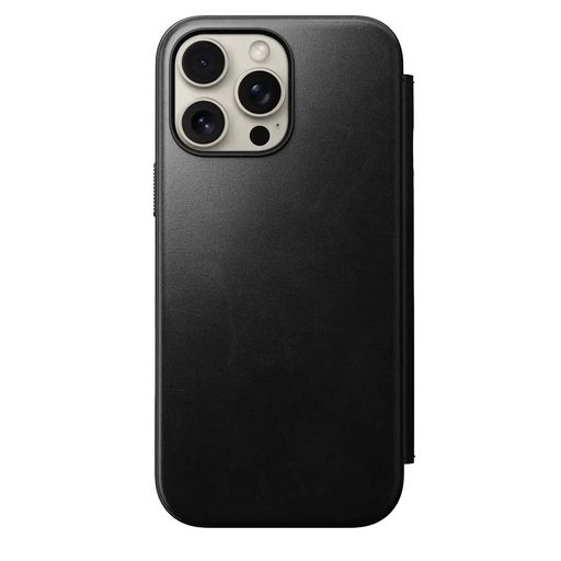 Чехол Nomad Modern Leather Case Folio Black Horween for iPhone 16 Pro Max (NM01672685)