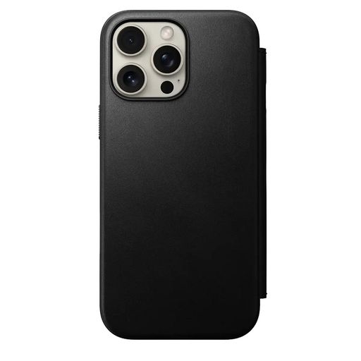 Чехол Nomad Modern Leather Case Folio Black for iPhone 16 Pro Max (NM01675785)