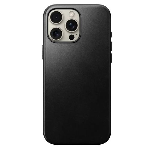 Чохол Nomad Modern Leather Case Black Horween for iPhone 16 Pro Max (NM01690085)