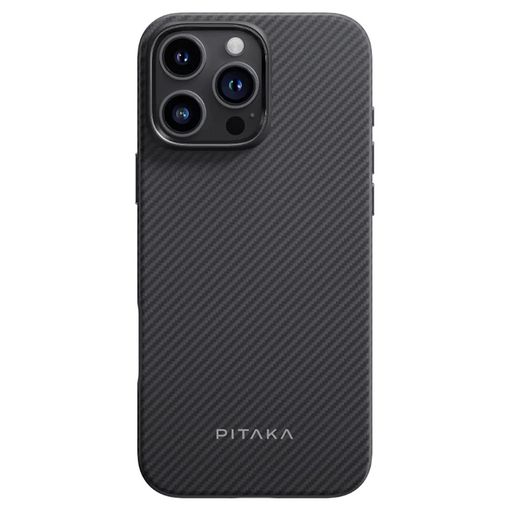 Чохол Pitaka Summa UltraGuard Case Classic Twill 600D Black/Grey for iPhone 16 Pro (KI1603PPA)