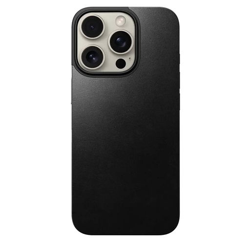 Чохол Nomad Magnetic Leather Black Horween for iPhone 16 Pro (NM01364085)