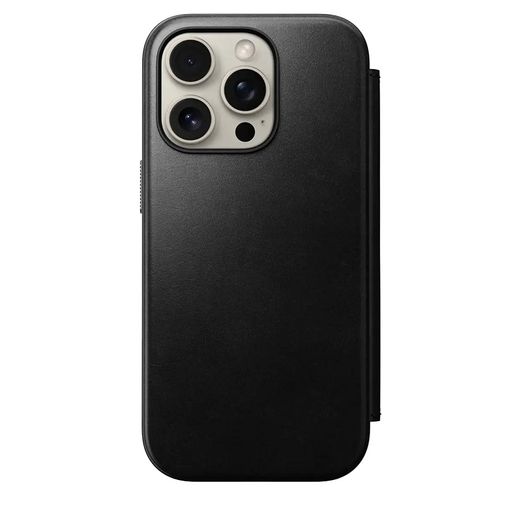 Чехол Nomad Modern Leather Case Folio Black for iPhone 16 Pro (NM01680185)